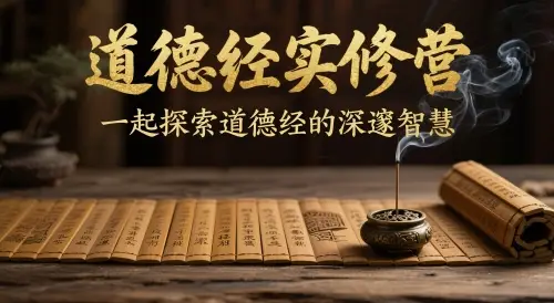 道德经实修营,一起探索道德经的深邃智慧-创业猫 道德经实修营,一起探索道德经的深邃智慧