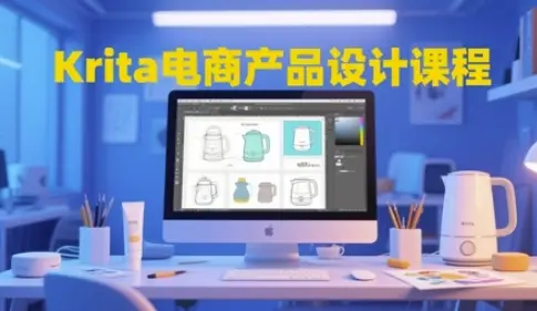 Krita电商产品设计课程,掌握从工具使用到创意落地的全链路设计能力-创业猫 Krita电商产品设计课程,掌握从工具使用到创意落地的全链路设计能力