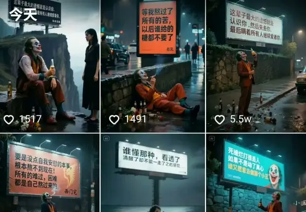 一条视频竟然15W赞!用AI制作小丑自嘲扎心文案视频,当下非常火爆的短视频流量神器-创业猫 一条视频竟然15W赞!用AI制作小丑自嘲扎心文案视频,当下非常火爆的短视频流量神器