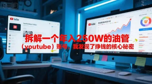 付费文章:拆解一个年入250W的油管(youtube)账号,我发现了挣钱的核心秘密-创业猫 付费文章:拆解一个年入250W的油管(youtube)账号,我发现了挣钱的核心秘密
