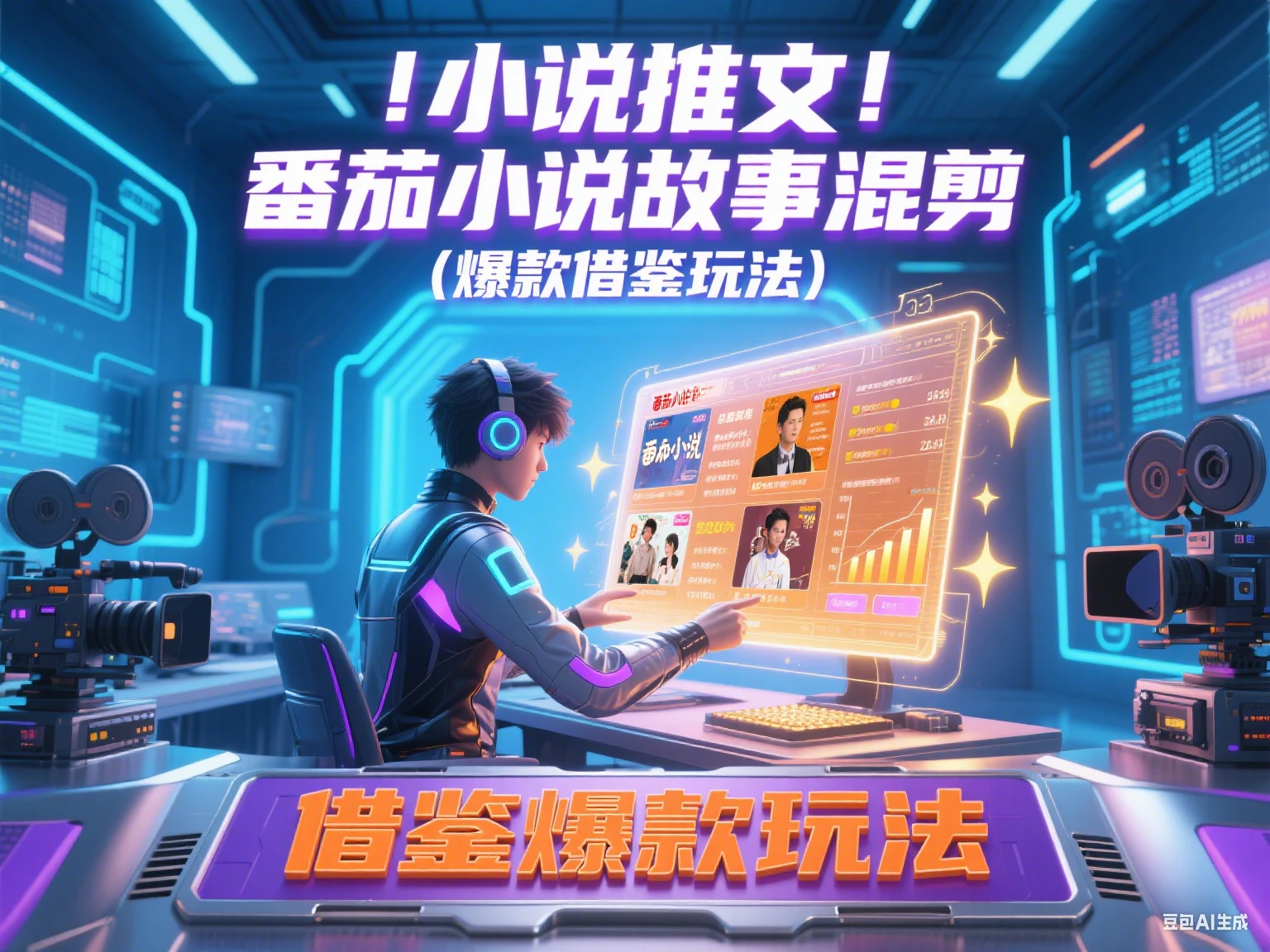 【精】小说推文 番茄小说故事混剪(爆款借鉴玩法-创业猫 【精】小说推文 番茄小说故事混剪(爆款借鉴玩法
