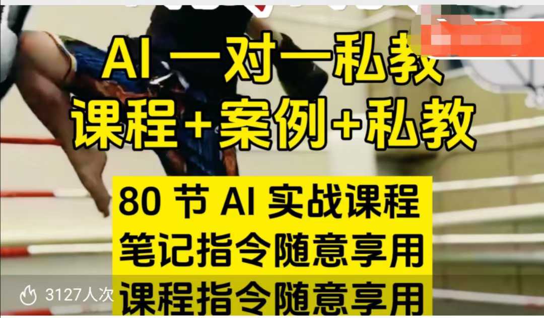 【精】AI指令实战课,课程+案例,80节AI实战课程,笔记指令随意享用,课程指令随意享用(更新7月)-创业猫 【精】AI指令实战课,课程+案例,80节AI实战课程,笔记指令随意享用,课程指令随意享用(更新7月)