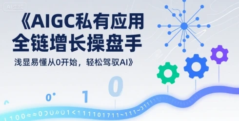 【精】AIGC私有化应用全链增长操盘手,浅显易懂从0开始,轻松驾驭AI-创业猫 【精】AIGC私有化应用全链增长操盘手,浅显易懂从0开始,轻松驾驭AI